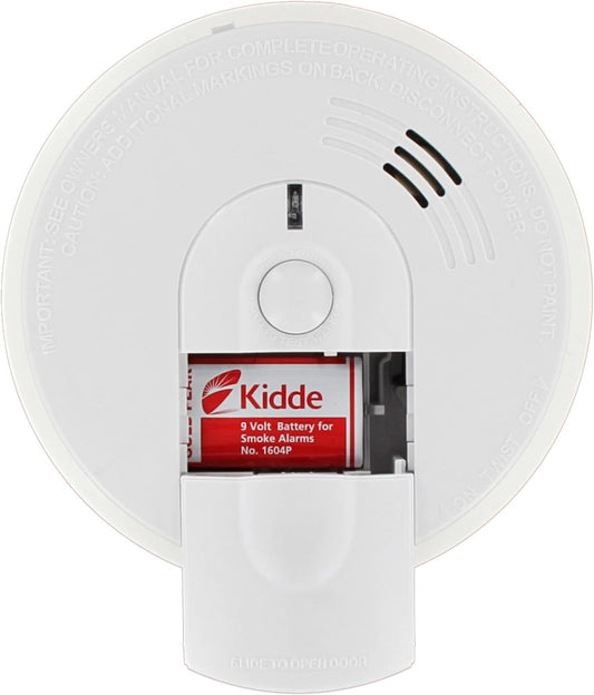 Kidde Hardwire Smoke Detector with 9V Battery Backup and Front Load Battery Door | Model I4618AC