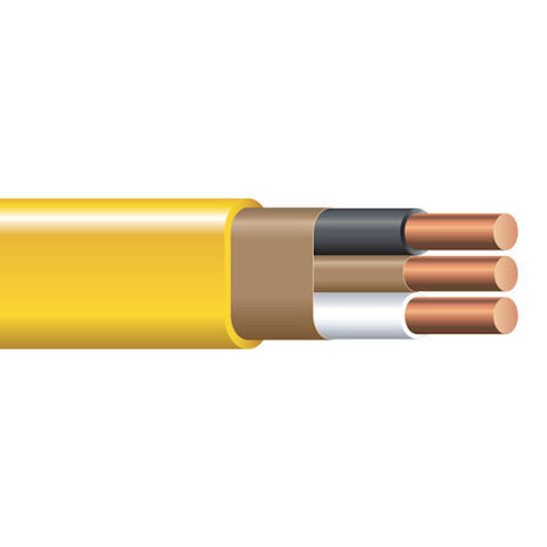 NM-B 12/2 Copper with Ground 250 Foot Carton Non-Metallic Sheathed Branch Circuit Cable