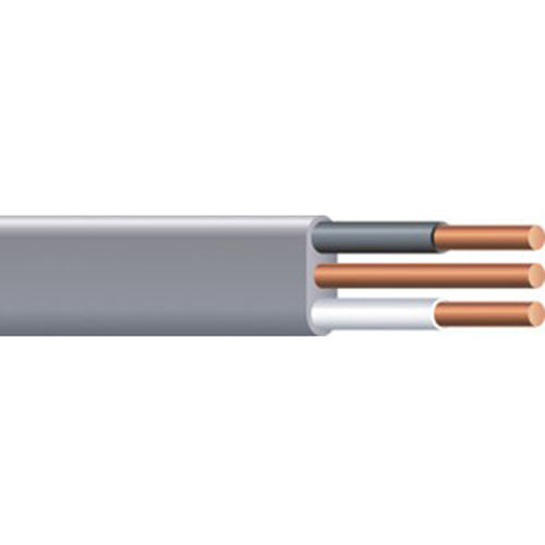 UF-B 12/2 Copper w/Ground Direct Burial Non-Metallic Underground Feeder / Branch Circuit Cable (250ft Coil)